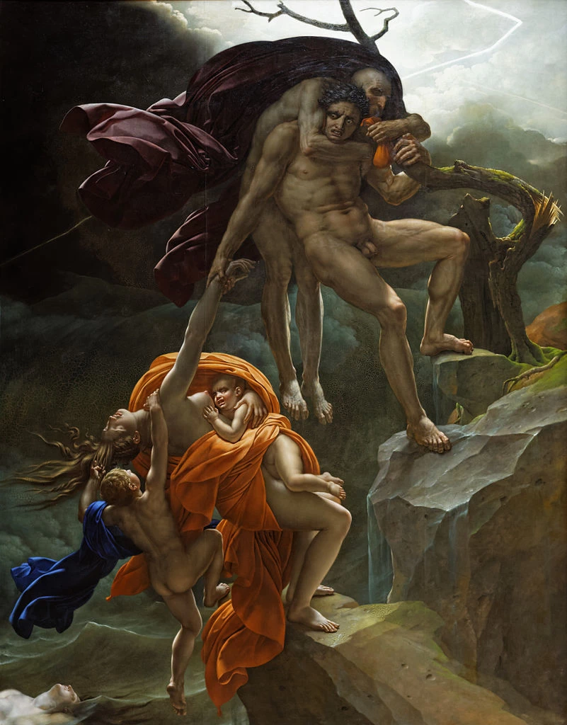 Il diluvio - Museo del Louvre, Parigi